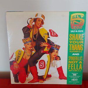 VINTAGE, 1988 SALT N PEPA SHAKE YOUR THANG 12" E.P